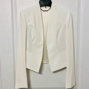 Elie Tahari White Jacket Size 2